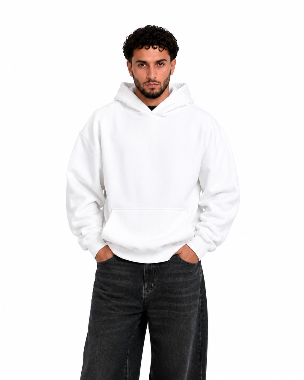 White Hoodie