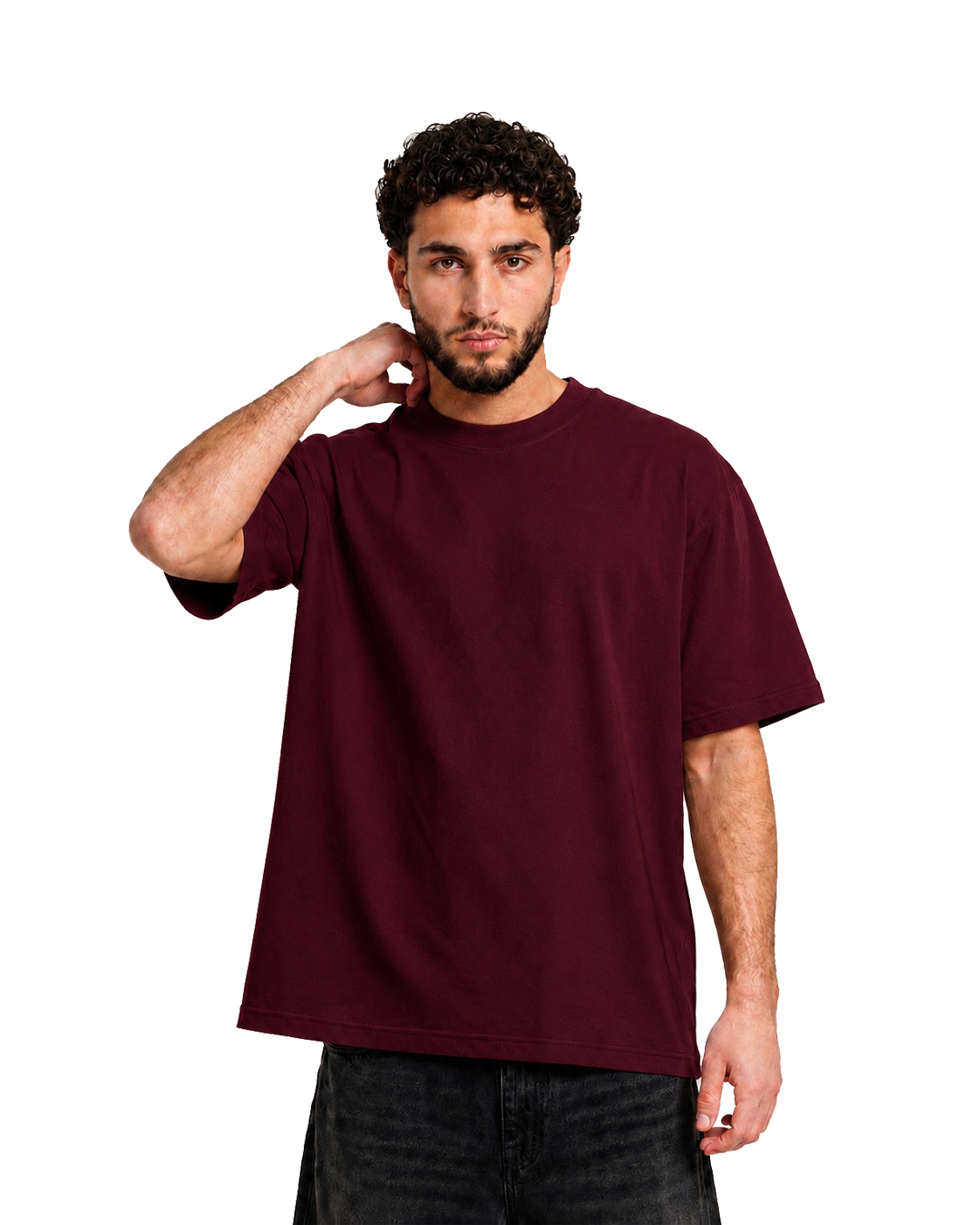 Burgundy T-shirt